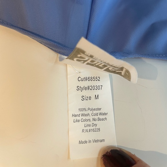 Shirley of Hollywood Periwinkle Lace Chemise Set - Picture 9 of 10